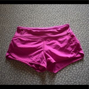 Hot Pink Lululemon Shorts